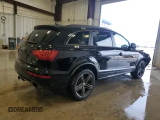 2015 Audi Q7 3.0T S line Prestige with VIN WA1DGBFE9FD023641, listed as a Copart auction lot 37717124 with 106,529 mi miles. Bid and sale history available at carsss.com. Image 3.