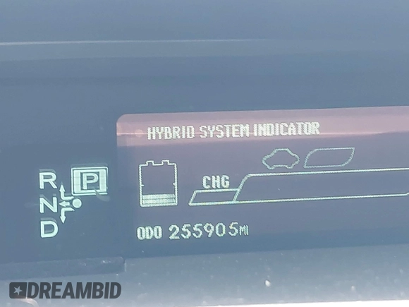 2012 Toyota Prius One with VIN JTDKN3DU6C5435587, listed as a IAAI auction lot 42307227 with 255,905 mi miles and . Bid and sale history available at DreamBid. Image 15.