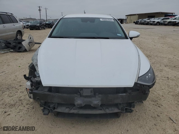 2021 Hyundai Sonata Hybrid SEL with VIN KMHL34JJ7MA027209, listed as a Copart auction lot 45923555 with 78,033 mi miles and Salvage Title. Bid and sale history available at carsss.com. Image 5.
