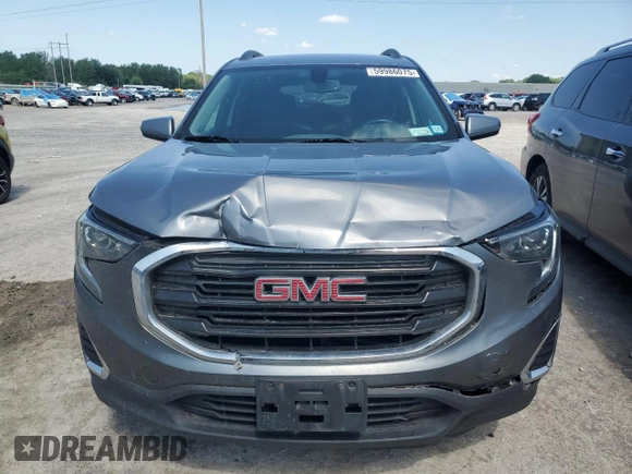 2019 GMC Terrain SLE z VIN 3GKALMEV3KL368657, wystawiony jako Copart lot #59986075 z przebiegiem 103 532 mil mil oraz Szkoda całkowita • Salvage title. Historia ofert i sprzedaży dostępna na DreamBid. Obrazek 5.