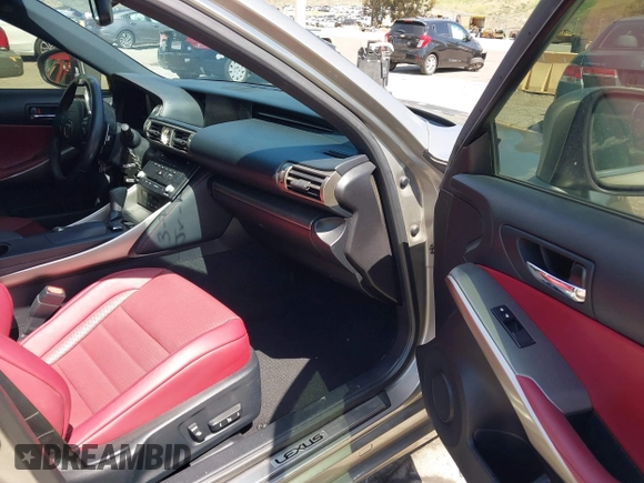 2016 Lexus IS 350 with VIN JTHBE1D21G5022824, listed as a IAAI auction lot 41934297 with 75,446 mi miles and . Bid and sale history available at DreamBid. Image 5.
