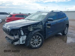 2021 Jeep Cherokee Latitude Lux with VIN 1C4PJLMX2MD107165, listed as a IAAI auction lot 42456893 with 62,625 mi miles and . Bid and sale history available at DreamBid. Image 18.