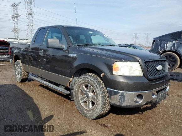 2006 Ford F-150 XLT with VIN 1FTPX14V56NB15503, listed as a Copart auction lot 46864015 with 285,887 mi miles and Clean Title. Bid and sale history available at carsss.com. Image 4.