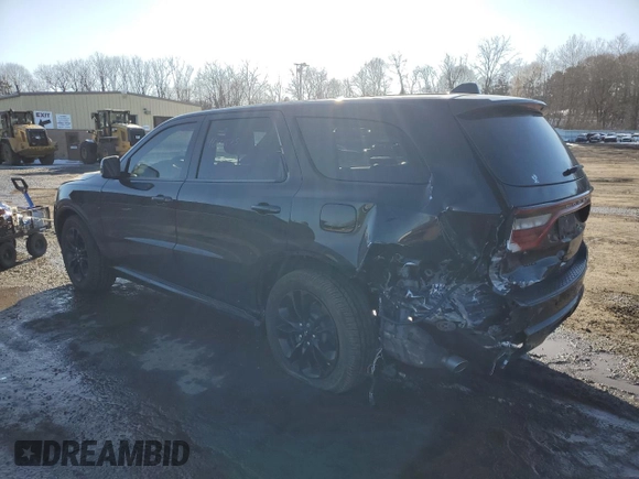 2020 Dodge Durango R/T with VIN 1C4SDJCT7LC187880, listed as a Copart auction lot 46161175 with 72,460 mi miles and Salvage title. Bid and sale history available at DreamBid. Image 2.