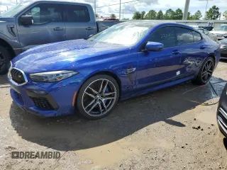 2020 BMW M8 Competition z VIN WBSGV0C03LCE02248, wystawiony jako Copart lot #73882314 z przebiegiem 22 844 mil mil oraz Nie do naprawy. Historia ofert i sprzedaży dostępna na DreamBid. Obrazek 1.