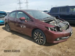 2015 Honda Civic EX-L z VIN 2HGFB2F99FH501447, wystawiony jako Copart lot #54046345 z przebiegiem 116 910 mil mil oraz Szkoda całkowita • Salvage title. Historia ofert i sprzedaży dostępna na DreamBid. Obrazek 4.