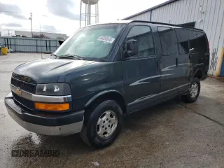 2003 Chevrolet Express Cargo YF7 Upfitter z VIN 1GBFG15T631233589, wystawiony jako Copart lot #44338345 z przebiegiem 173 541 mil mil oraz Szkoda całkowita • Salvage title. Historia ofert i sprzedaży dostępna na DreamBid. Obrazek 1.