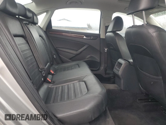 2012 Volkswagen Passat SEL with VIN 1VWCP7A30CC066462, listed as a Copart auction lot 41600165 with 184,203 mi miles and Salvage Title. Bid and sale history available at carsss.com. Image 10.
