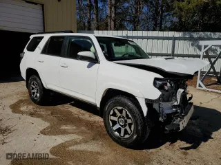 2024 Toyota 4Runner TRD Off Road with VIN JTEPU5JR9R6282626, listed as a Copart auction lot 45644685 with 16,949 mi miles and Salvage Title. Bid and sale history available at carsss.com. Image 4.