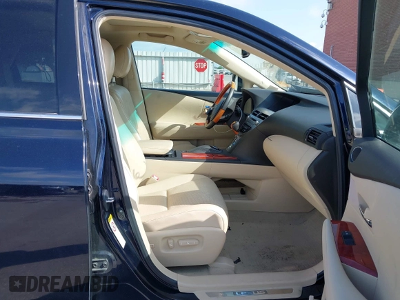 2010 Lexus RX 350 with VIN 2T2ZK1BA0AC011354, listed as a IAAI auction lot 42541510 with 112,749 mi miles and . Bid and sale history available at DreamBid. Image 5.