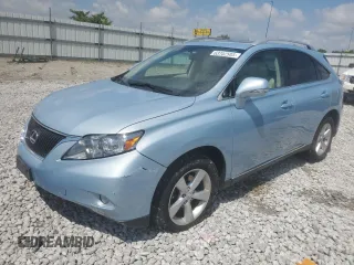 2010 Lexus RX 350 with VIN 2T2BK1BA9AC020460, listed as a Copart auction lot 63702585 with 82,878 mi miles and Salvage title. Bid and sale history available at DreamBid. Image 1.