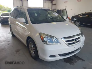 2005 Honda Odyssey EX with VIN 5FNRL38415B010150, listed as a IAAI auction lot 42844859 with 174,421 mi miles and . Bid and sale history available at DreamBid. Image 6.