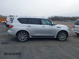 2013 Infiniti QX56 with VIN JN8AZ2NE4D9060217, listed as a IAAI auction lot 41622879 with 212,000 mi miles and . Bid and sale history available at DreamBid. Image 13.