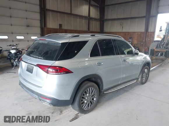 2022 Mercedes-Benz GLE 350 with VIN 4JGFB4JB0NA686064, listed as a IAAI auction lot 38820425 with Not provided miles and . Bid and sale history available at DreamBid. Image 4.