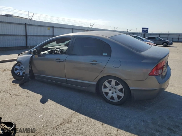 2007 Honda Civic Sdn LX with VIN 2HGFA16507H308003, listed as a Copart auction lot 50536505 with 192,554 mi miles and Salvage Title. Bid and sale history available at carsss.com. Image 2.