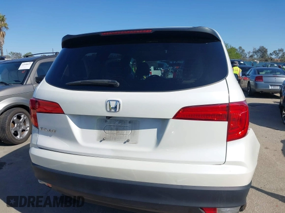 2016 Honda Pilot LX with VIN 5FNYF5H12GB051880, listed as a IAAI auction lot 41965816 with 112,705 mi miles and . Bid and sale history available at DreamBid. Image 16.