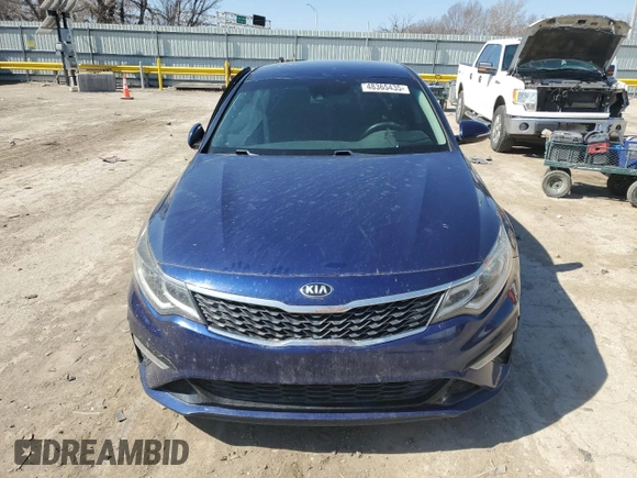 2019 Kia Optima LX with VIN 5XXGT4L33KG277679, listed as a Copart auction lot 48365435 with 124,878 mi miles and Salvage Title. Bid and sale history available at carsss.com. Image 5.