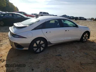 2024 Hyundai IONIQ 6 SE with VIN KMHM24AAXRA072644, listed as a Copart auction lot 83076564 with 5,985 mi miles and Salvage Title. Bid and sale history available at carsss.com. Image 3.