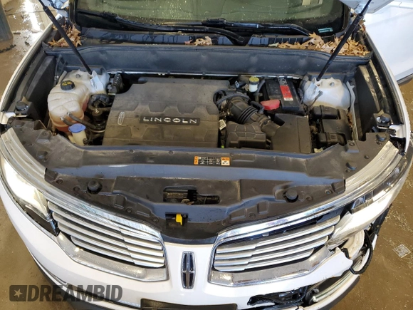 2016 Lincoln MKX Select with VIN 2LMTJ8KR8GBL20731, listed as a Copart auction lot 43358915 with 115,525 mi miles and Clean Title. Bid and sale history available at DreamBid. Image 12.
