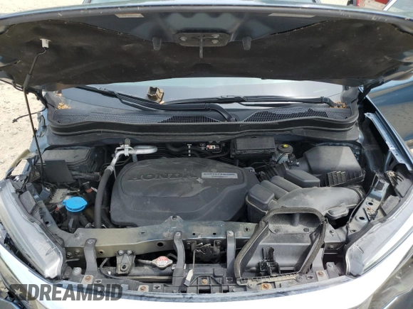 2019 Honda Pilot EX-L with VIN 5FNYF6H51KB025871, listed as a Copart auction lot 57434485 with 127,539 mi miles and Salvage title. Bid and sale history available at DreamBid. Image 12.