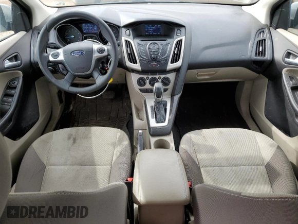 2014 Ford Focus SE with VIN 1FADP3F20EL164495, listed as a Copart auction lot 48121345 with 125,193 mi miles and Salvage Title. Bid and sale history available at carsss.com. Image 8.