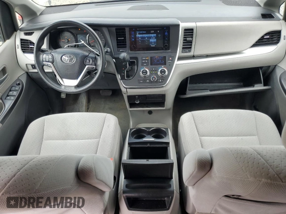 2016 Toyota Sienna LE AAS с VIN 5TDKK3DC4GS754504, выставлен на аукционе Copart как лот 58008315 с пробегом 83 519 миль миль и Списание • Salvage title. История ставок и продаж доступна на DreamBid. Изображение 8.