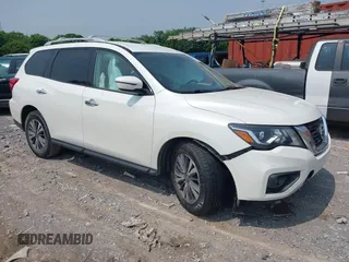 2018 Nissan Pathfinder SL with VIN 5N1DR2MNXJC614719, listed as a IAAI auction lot 42480928 with 143,840 mi miles and . Bid and sale history available at DreamBid. Image 1.