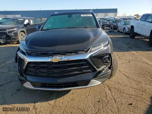 2025 Chevrolet Blazer LT with VIN 3GNKBCR48SS107035, listed as a Copart auction lot 79330674 with 998 mi miles and Salvage Title. Bid and sale history available at carsss.com. Image 12.