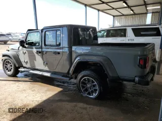 2023 Jeep Gladiator Overland with VIN 1C6HJTFG2PL542657, listed as a Copart auction lot 63384465 with 29,728 mi miles and Non repairable. Bid and sale history available at DreamBid. Image 2.