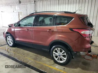 2018 Ford Escape SE with VIN 1FMCU0GD5JUA73381, listed as a Copart auction lot 51056125 with 92,500 mi miles and Salvage Title. Bid and sale history available at carsss.com. Image 2.