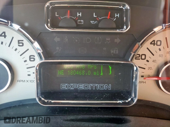 2014 Ford Expedition XLT с VIN 1FMJU1H59EEF05345, выставлен на аукционе Copart как лот 50301255 с пробегом 180 468 миль миль и Списание • Salvage title. История ставок и продаж доступна на DreamBid. Изображение 9.