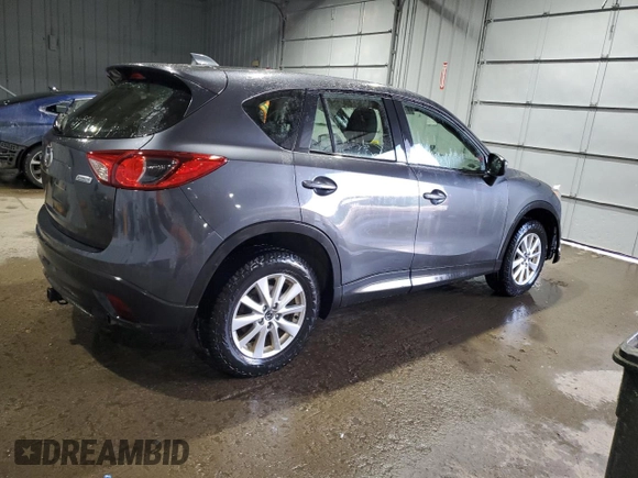 2015 Mazda CX-5 Sport with VIN JM3KE4BY0F0513835, listed as a Copart auction lot 43627295 with 131,258 mi miles and Salvage Title. Bid and sale history available at carsss.com. Image 3.