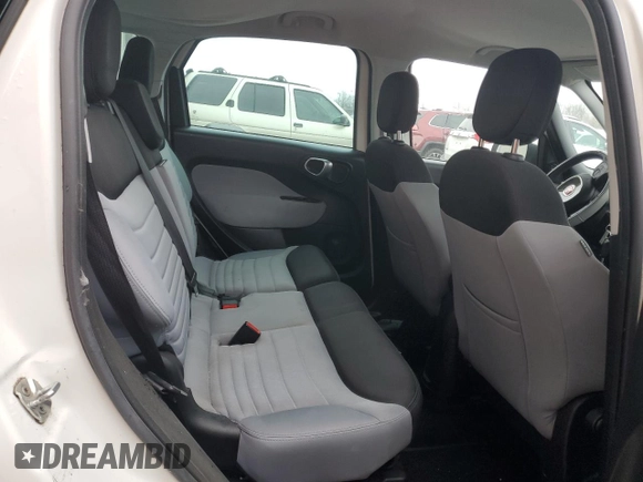 2014 FIAT 500L Easy with VIN ZFBCFABH3EZ028210, listed as a Copart auction lot 83995984 with Not Provided miles and Salvage Title. Bid and sale history available at DreamBid. Image 11.