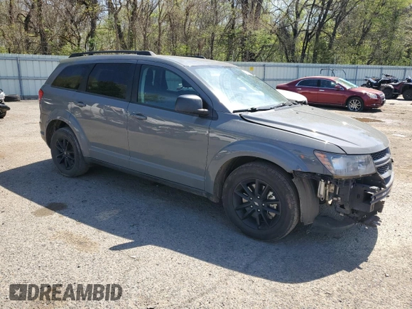 2020 Dodge Journey SE Value with VIN 3C4PDCABXLT274558, listed as a Copart auction lot 50407555 with 106,404 mi miles and Salvage Title. Bid and sale history available at DreamBid. Image 4.