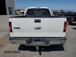 2008 Ford F-150 XL with VIN 1FTPX12548FC17360, listed as a Copart auction lot 61104765 with Not provided miles and Salvage title. Bid and sale history available at DreamBid. Image 6.