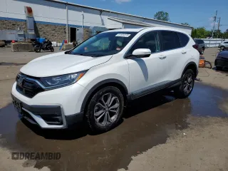 2020 Honda CR-V EX-L with VIN 2HKRW2H81LH691204, listed as a Copart auction lot 61656375 with 58,957 mi miles and Salvage title. Bid and sale history available at DreamBid. Image 1.