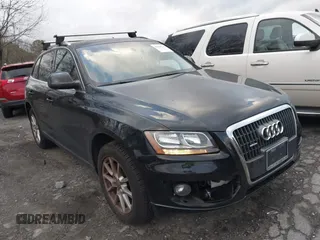 2012 Audi Q5 2.0T Premium with VIN WA1CFAFP2CA136015, listed as a IAAI auction lot 41826731 with 161,488 mi miles. Bid and sale history available at carsss.com. Image 1.