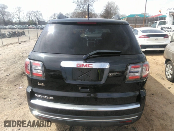 2013 GMC Acadia SLT with VIN 1GKKRRKD4DJ179165, listed as a IAAI auction lot 41838409 with 202,644 mi miles. Bid and sale history available at carsss.com. Image 16.