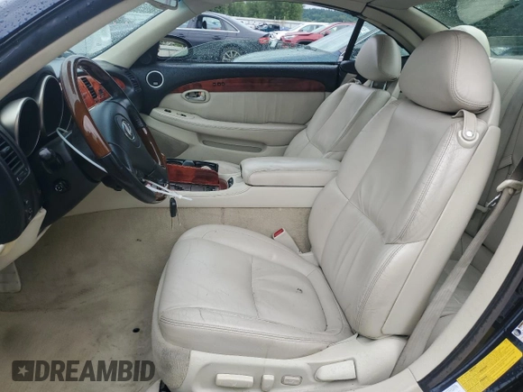 2007 Lexus SC 430 with VIN JTHFN45Y979013870, listed as a Copart auction lot 63039145 with 172,949 mi miles and Salvage title. Bid and sale history available at DreamBid. Image 7.