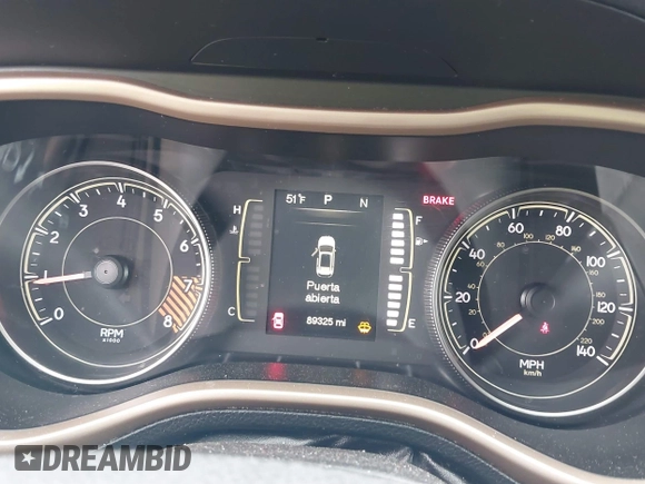 2014 Jeep Cherokee Latitude with VIN 1C4PJLCS1EW105984, listed as a IAAI auction lot 42242732 with 89,325 mi miles and . Bid and sale history available at DreamBid. Image 7.
