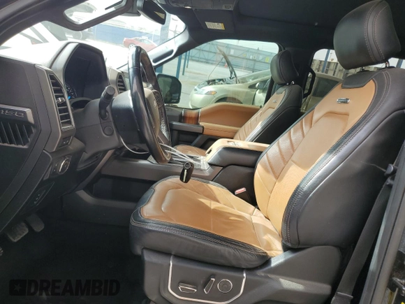 2017 Ford F-150 XL with VIN 1FTEW1EG4HFB50122, listed as a Copart auction lot 50935025 with 121,676 mi miles and Salvage Title. Bid and sale history available at carsss.com. Image 7.
