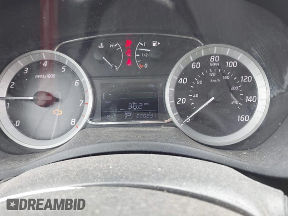 2014 Nissan Sentra SR with VIN 3N1AB7AP3EY200776, listed as a IAAI auction lot 42036085 with 220,231 mi miles and . Bid and sale history available at DreamBid. Image 7.