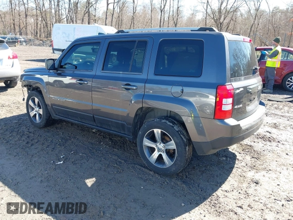 2016 Jeep Patriot High Altitude with VIN 1C4NJRFB6GD532209, listed as a IAAI auction lot 41814226 with 187,672 mi miles and . Bid and sale history available at carsss.com. Image 3.