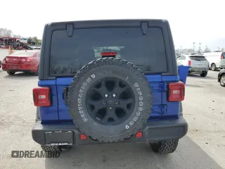 2020 Jeep Wrangler Unlimited Sport Altitude with VIN 1C4HJXDN8LW329075, listed as a Copart auction lot 49470025 with 78,380 mi miles and Salvage title. Bid and sale history available at DreamBid. Image 6.