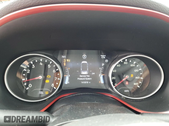2021 Jeep Compass Trailhawk с VIN 3C4NJDDB5MT589223, выставлен на аукционе Copart как лот 65392765 с пробегом 141 919 миль миль и Чистый • Clean title. История ставок и продаж доступна на DreamBid. Изображение 9.