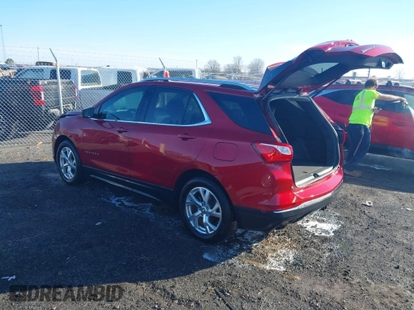 2020 Chevrolet Equinox LT with VIN 3GNAXLEX4LS627327, listed as a IAAI auction lot 41632204 with 93,549 mi miles. Bid and sale history available at carsss.com. Image 3.