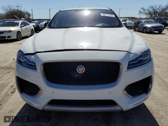 2020 Jaguar F-Pace S with VIN SADCM2FV8LA637575, listed as a Copart auction lot 48171575 with 87,569 mi miles and Clean Title. Bid and sale history available at DreamBid. Image 5.