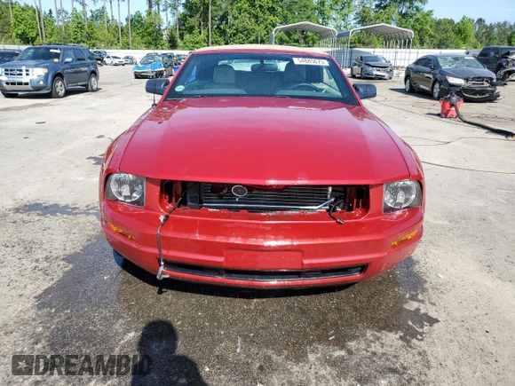 2008 Ford Mustang Deluxe with VIN 1ZVHT84N885106657, listed as a Copart auction lot 54885075 with 79,166 mi miles and Salvage title. Bid and sale history available at DreamBid. Image 5.