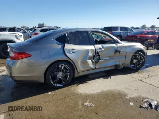 2011 Infiniti M37 with VIN JN1BY1AP2BM326416, listed as a Copart auction lot 81486964 with 168,804 mi miles and Salvage Title. Bid and sale history available at carsss.com. Image 3.