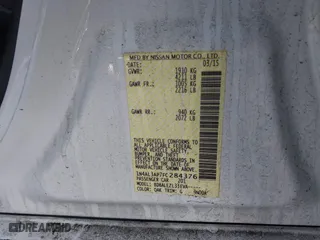 2015 Nissan Altima 2.5 with VIN 1N4AL3AP7FC284376, listed as a IAAI auction lot 41654403 with 94,321 mi miles. Bid and sale history available at carsss.com. Image 9.